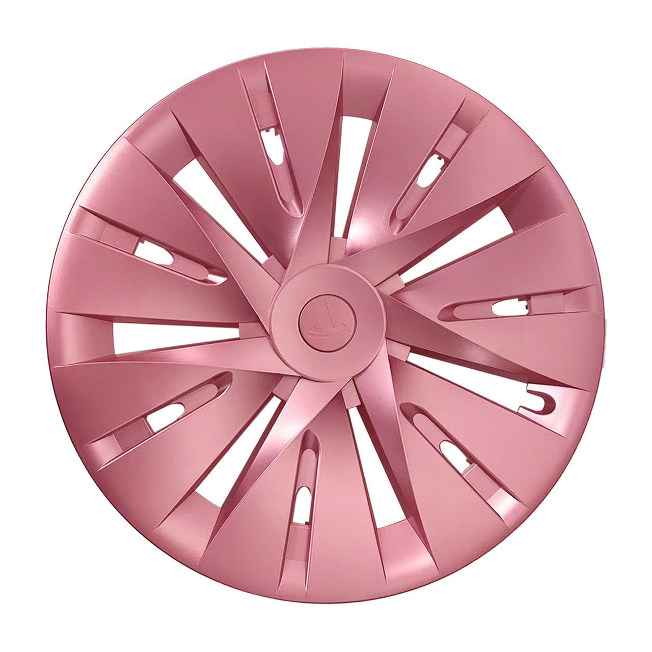 Black Full Cover Wheel Hub Caps for Tesla Model Y 19"