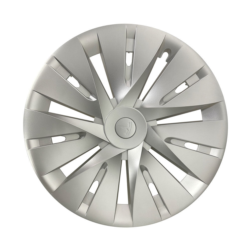 Black Full Cover Wheel Hub Caps for Tesla Model Y 19"