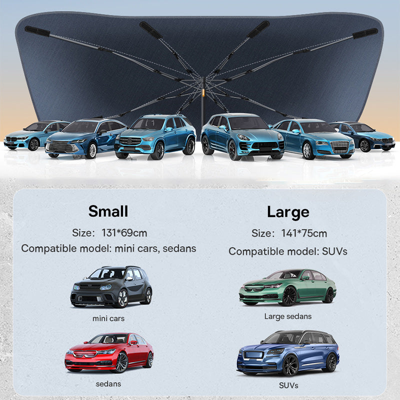 Baseus Foldable Windshield Sunshade for Tesla