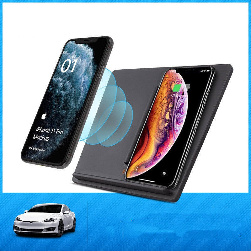 Tesla Model 3 Dual Fast Wireless Charger for Cars