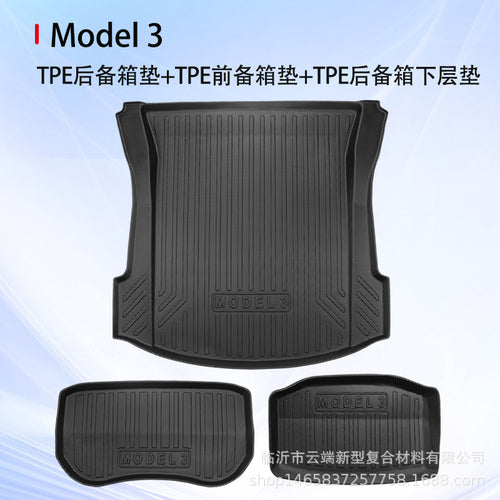 All-Weather TPE Floor Mats for Tesla Model 3/Y/S/X