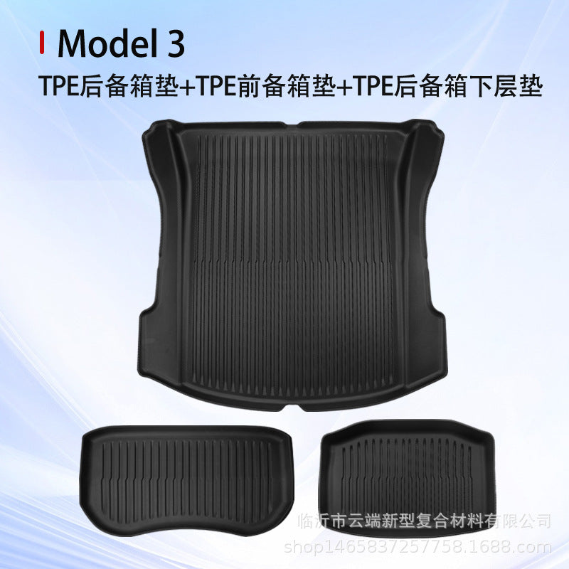 All-Weather TPE Floor Mats for Tesla Model 3/Y/S/X